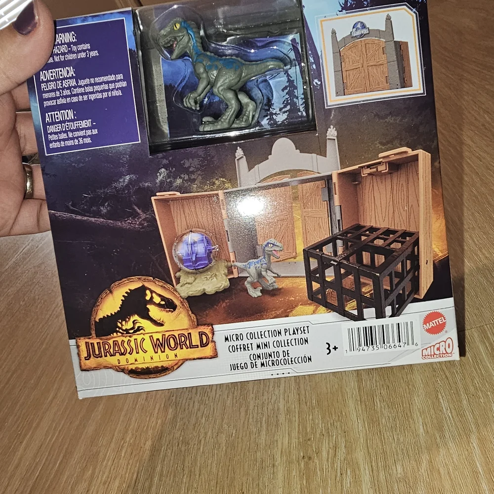 Jurrasic World Playset - Blue